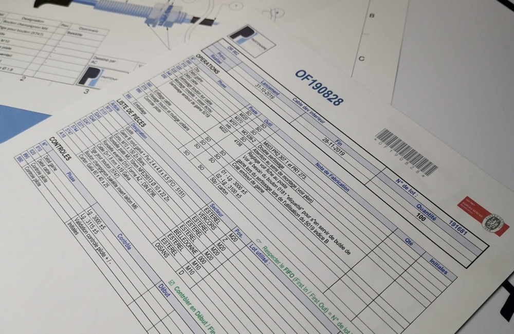 Contrôle continu et traçabilité des process de fabrication