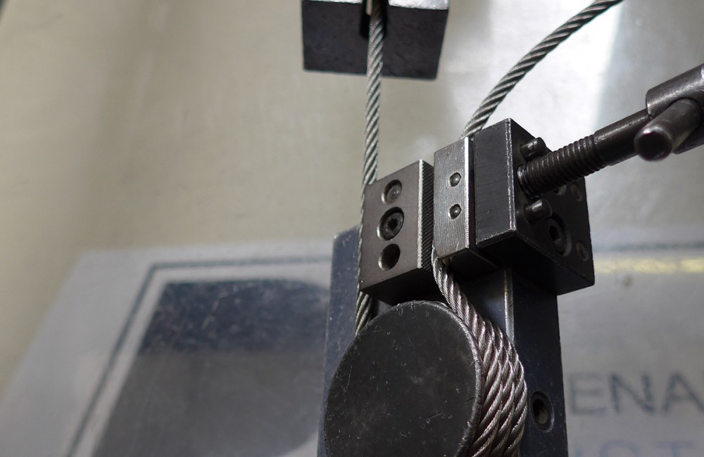 Contrôle de tenue sur banc de traction