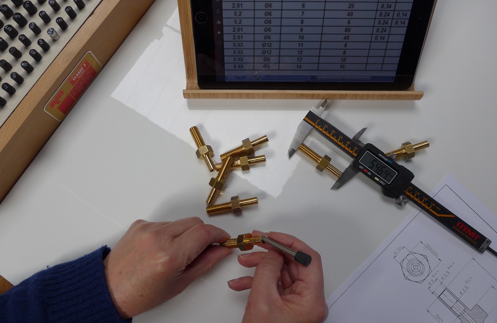 Contrôle réception, vérification de conformité